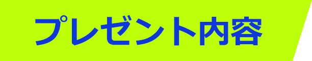 プレゼント内容